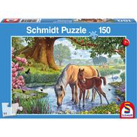 Schmidt Spiele Pferde am Bach (Kinderpuzzle)