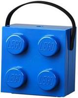 LEGO Doos met handvat - blauw