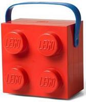 LEGO Lunchbox mit Griff Rot