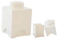 Opbergbox Wit 12.5 x 12.5 x 18 cm