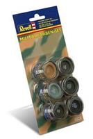 Revell set met verf in militaire kleuren