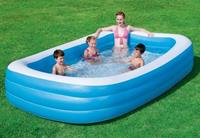 Bestway - Deluxe Blue Rectangular Family Pool 3.05m x 1.83m x 56cm (54009)