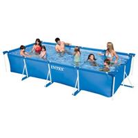 Intex Frame Swimming Pool Set Serie "Family IV", Inkl. Sandfilteranlage