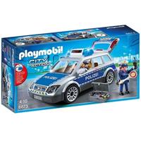 Playmobil Konstruktions-Spielset "Polizei-Einsatzwagen (6873) City Action" Kunststoff