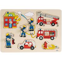 goki Steckpuzzle Feuerwehr, 8 Teile