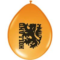 Holland Leeuw Oranje Ballonnen, 8 Stuks