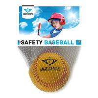 Honkbal junior 9inch rubber geel