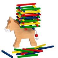 Goki evenwichtsspel balancerende ezel 12 cm
