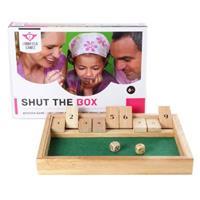 Longfield Shut The Box spel - klein - 28 x 20 x 4 cm