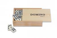 Longfield Games Domino Dubbel 9 Groot in Kist 55 Stenen