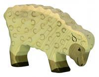Houten Etend Schaap
