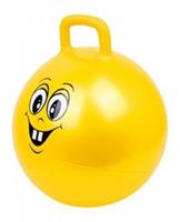 Skippybal smiley geel 45 cm