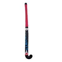 Streethockeystick zwart/rood 34 inch
