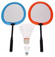 Get & Go Badminton Set  - Blauw/Oranje