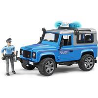 Bruder Landrover Politie met Figuur met Licht en Geluid