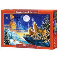 castorland Howling Wolves - Puzzle - 1000 Teile