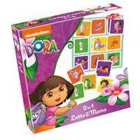 tactic Dora 2 in 1 Lotto & Memo