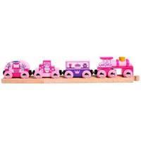 Bigjigstoys Houten Prinsessen Trein