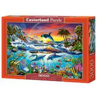 Castorland Castorland Paradise Cove 3000 stukjes. Aantal puzzles: 3000 stuk(s). Genre: Fee, Aanbevolen leeftijd (min): 9 jaar. Breedte: 920 mm