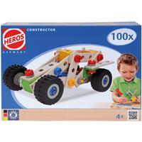 Eichhorn Konstruktionsspielsteine "Constructor Quad 100-tlg" Holz (100-tlg)