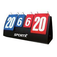 AK Sport Scorebord Anzeigetafel Sportx Score-Board – Blau/Rot, zutreffend