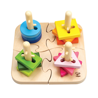 Hape Steckspielzeug (Set 16-tlg)