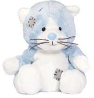 Me To You Knuffelpoes Pluche Wit / Blauw 10 cm