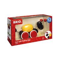 Brio BRIO Mier met ei - trekdier - 30367