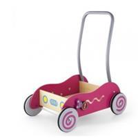 Simply for Kids 598531 Houten Baby Duwwagen Roze