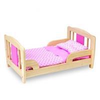 P07541 Groot Houten Poppenbed 53cm