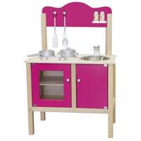 Simply for Kids 35679 Houten Combi Keuken Roze