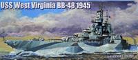 Trumpeter 1/700 USS West Virginia BB-48 1945