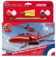Airfix 1/72 Red Arrows Hawk 50TH Season Starter Set