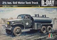 Italeri 1/35 2 1/2 Ton 6x6 Water Tank Truck (D-Day)