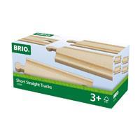 BRIO World - Korte rechte rails