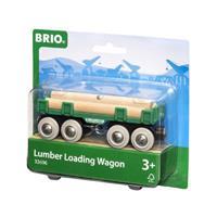 BRIO Waggon mit Holzladung