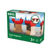 BRIO 33254000 - Brückenfundament, Brückenpfeiler, 2 Stück