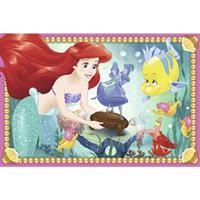 Ravensburger 07428 - Disney Princess, Funkelnde Prinzessinnen, Würfelpuzzle, 6 Motive