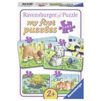 Ravensburger Verlag Ravensburger 069514 - my first puzzles, Niedliche Haustiere,