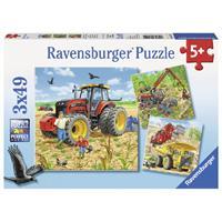 Ravensburger Big Machines 3 x 49pcs