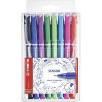 Stabilo sensor fineliners 8 stuks