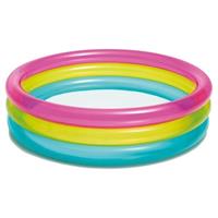 Intex Rainbow Baby Pool 63L 86X25 Cm.