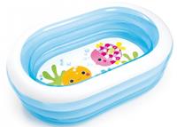 INTEX Babypool Planschbecken Pool Kinderpool Walspaß Whale Fun 163x107cm 57482