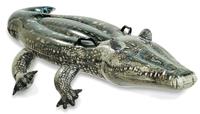 Aquachek Intex Realistische Krokodil Ride-On 170x86 cm