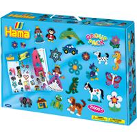 Hama Beads strijkkralenset in koffer 21.000 stuks