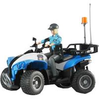 Bruder Spielzeug-Quad "bworld Polizei-Quad"