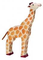 Goki 80155 - Giraffe, Kopf hoch, Holz