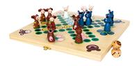 Small Foot - Wooden Ludo Game Farm Animals