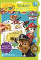 Crayola Mini Kids - Kleur & stickerboek Paw Patrol