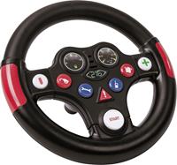 Bobby Car Racing-Sound-Wheel - Zwart